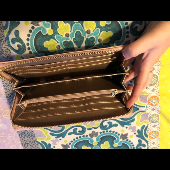 Pink Wallet by Anne Klein - Picture 2 of 2